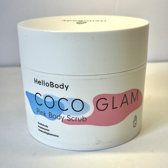 COCOS GLAM Pink Body Scrub Made In Germany - Picture 1 of 5